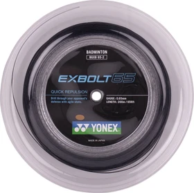 Yonex Exbolt 65 Badmintonsaite schwarz 200m