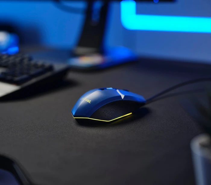 Trust Gaming GXT 109B Felox Gaming Mouse blau, USB