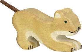 Goki Holztiger Löwe klein spielend