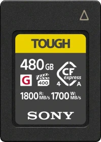 Sony TOUGH CEA-G Series R1800/W1700 CFexpress 4.0 Type A 480GB