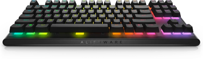 Dell Alienware AW420K, Dark Side of The Moon, TKL, MX RGB RED, USB, US