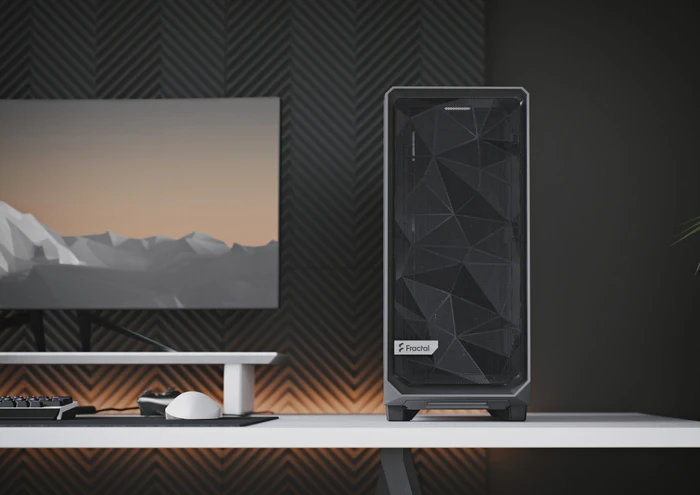 Fractal Design Meshify 2 Compact Gray TG Light Tint, Glasfenster