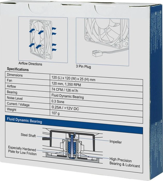 ARCTIC F12, 120mm, 5er-Pack