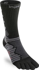 Injinji Ultra Run Crew Laufsocken obsidian