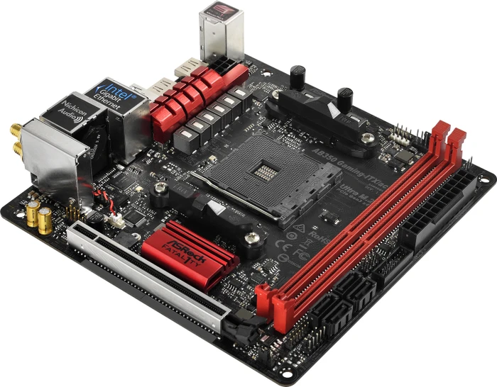 ASRock Fatal1ty AB350 Gaming-ITX/ac (AMD AM4)