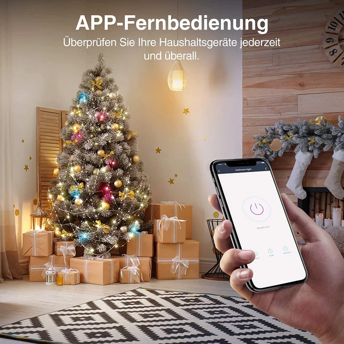 Gosund SP211 Smart Wi-Fi Plug 2-fach, Smart-Steckdose mit Strommessfunktion