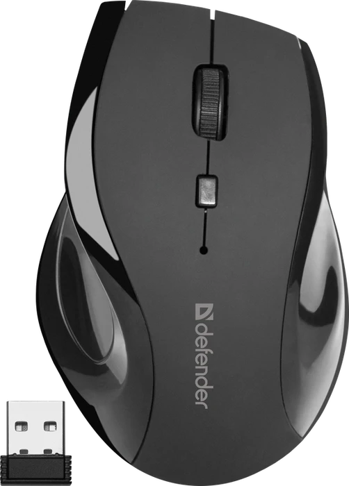 Defender Accura MM-295 Wireless Optical Mouse schwarz, USB