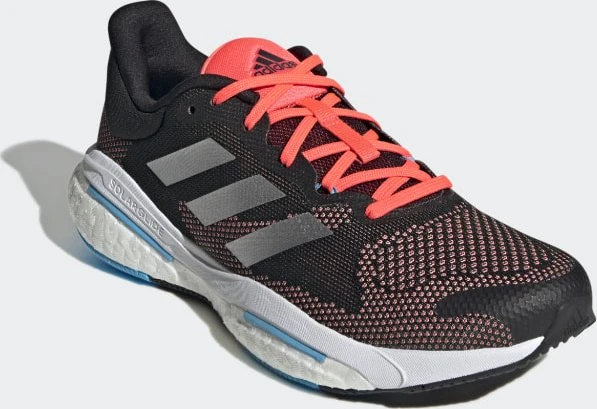 adidas Solar Glide 5 carbon/silver metallic/turbo (Herren)