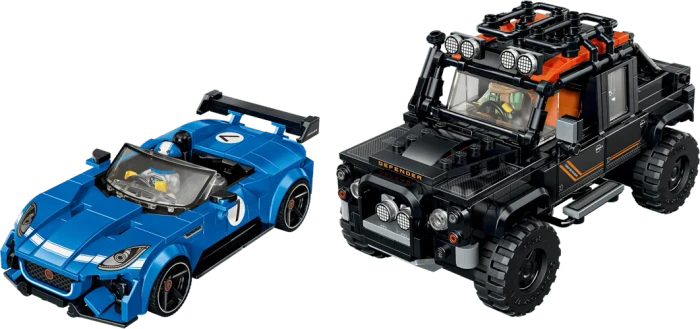 LEGO Speed Champions - Jaguar Project 7 & Land Rover Defender