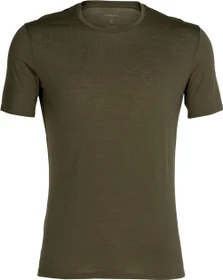 Icebreaker Anatomica Crewe Funktionsshirt kurzarm loden (Herren)