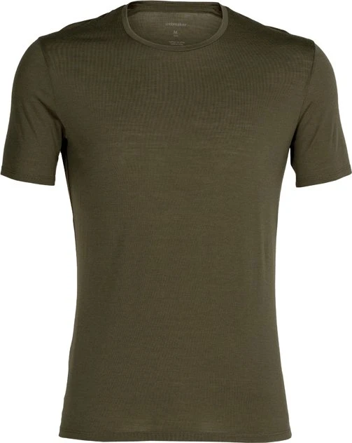Icebreaker Anatomica Crewe Funktionsshirt kurzarm loden (Herren)