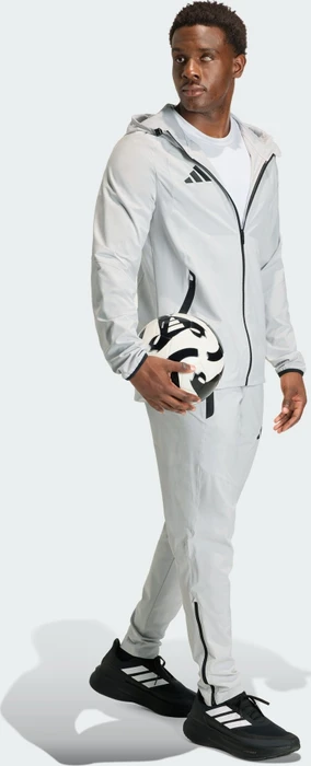 adidas Tiro Travel Windbreaker Funktionsjacke team light grey/black (Herren)