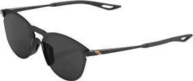 100% Legere Round polished black/smoke lens