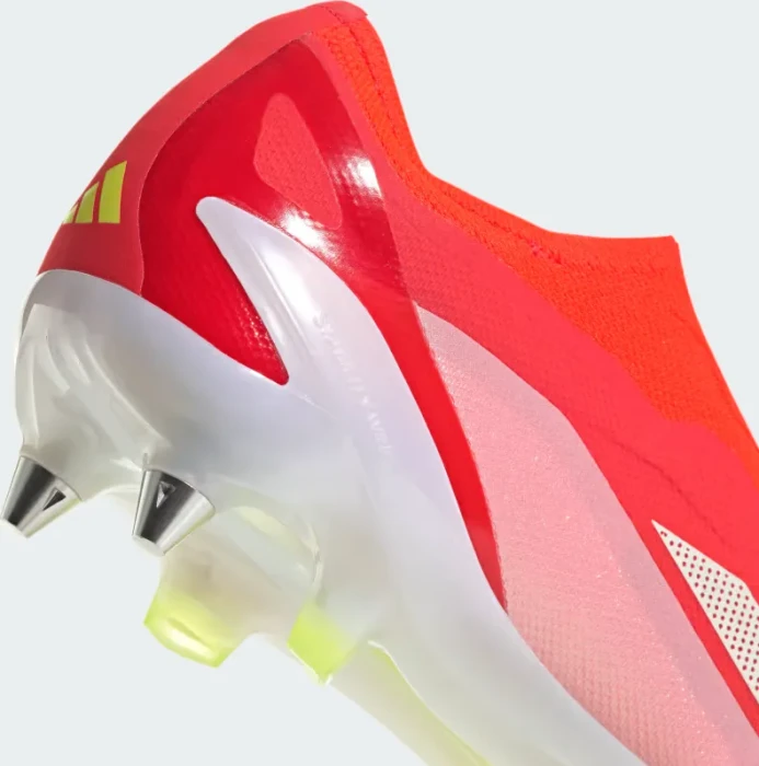 adidas X Crazyfast Elite Laceless SG solar red/cloud white/team solar yellow 2