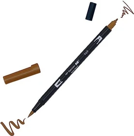 Tombow ABT Dual Brush Pen chocolate