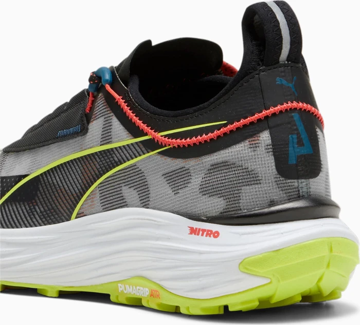 Puma Voyage NITRO 3 puma black/lime pow/active red (Herren)