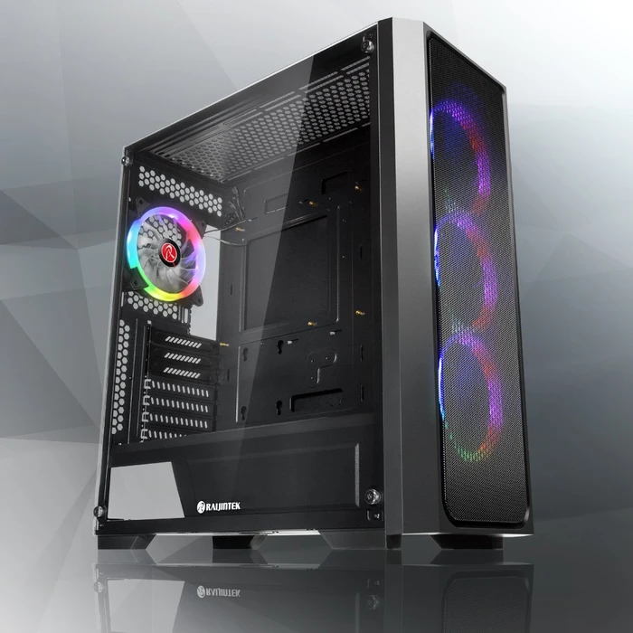 Raijintek Ponos MS4, Glasfenster