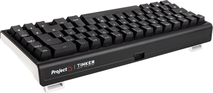 Ducky Tinker 65, schwarz/weiß, MX RGB RED, USB, DE