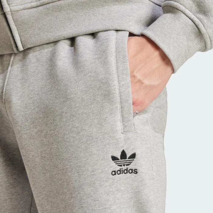 adidas Trefoil Essentials Trainingshose lang medium grey heather (Herren)