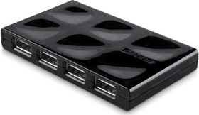 Belkin Mobile USB-Hub, 7x USB-A 2.0, USB 2.0 Mini-B [Buchse] (F5U701cwBLK)