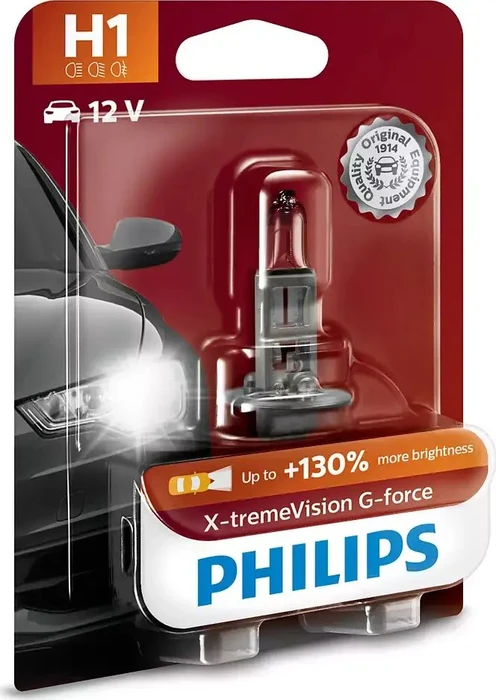 Philips X-tremeVision G-force H1 55W, 1er-Pack