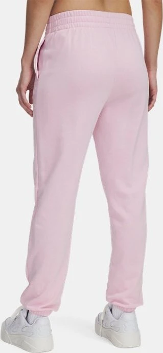 Under Armour Rival French Terry Trainingshose lang prime pink/white (Damen)