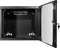 LogiLink Wandgehäuse 9HE, einteilig, Sicherheitsglastür, schwarz, 450mm tief Vorschaubild