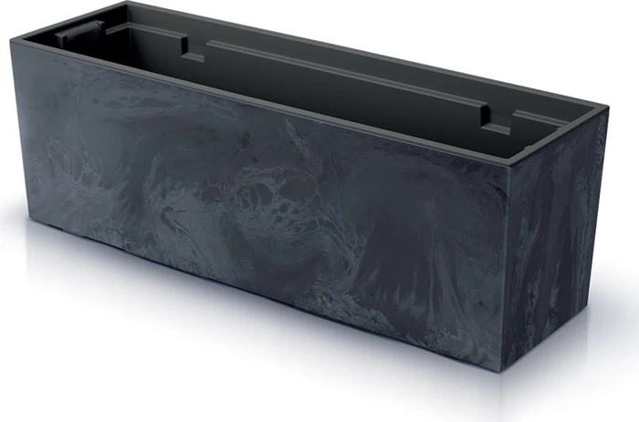 Prosperplast Kasten Urbi Case Beton Effect 58x18cm anthrazit