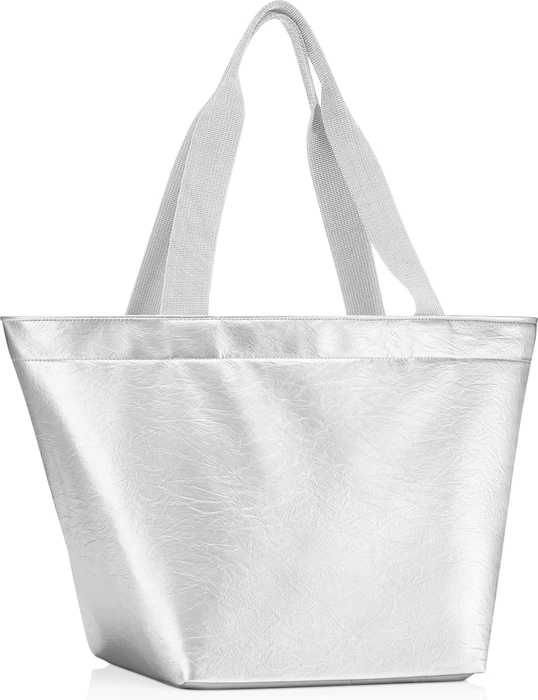 Reisenthel M Shopper silver crackle