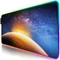 Titanwolf Stars & Mars RGB XXL Gaming-Mauspad, 800x300mm, schwarz/blau/gelb Vorschaubild