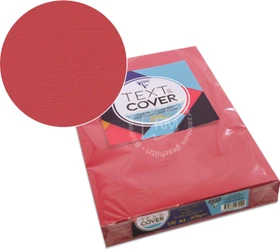 Clairefontaine Text & Cover leinengeprägt Universalpapier rot, A4, 270g/m², 100 Blatt