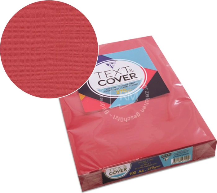 Clairefontaine Text & Cover A4, leinengebrägt, 270g/m²