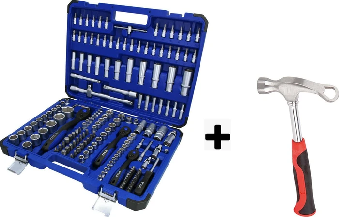 Brilliant Tools Bitset/Steckschlüsselsatz inkl. Koffer, 172-tlg.
