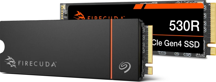 Seagate FireCuda 530R SSD +Rescue 2TB, M.2 2280 / M-Key / PCIe 4.0 x4, Kühlkörper