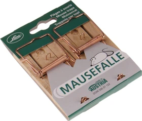 Keim Holz-Mausefalle, 2 Stück