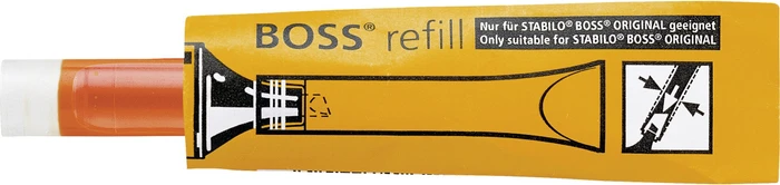STABILO Boss Original refill Nachfüllpatrone 3ml, orange