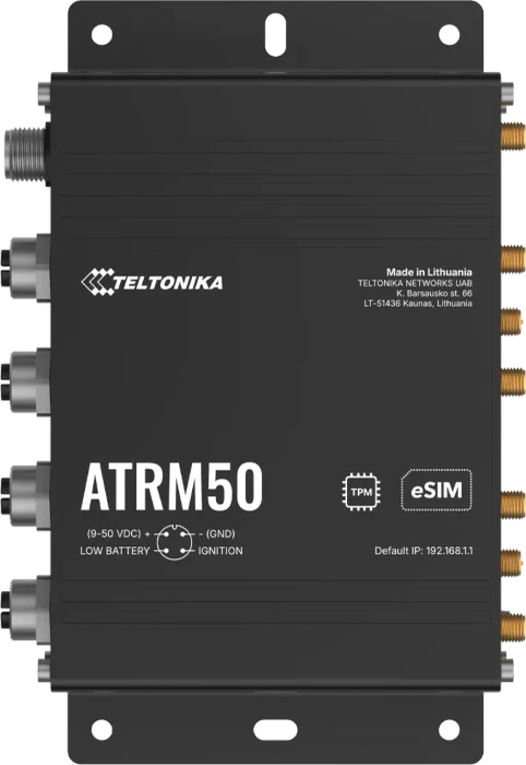 Teltonika ATRM50, Automotive Router, for Transportation, 5G