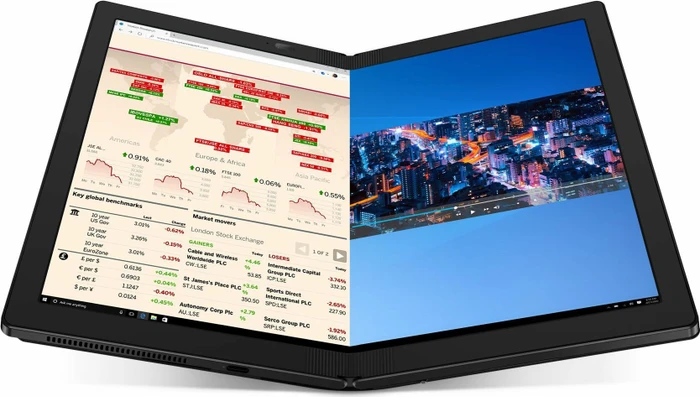 Lenovo ThinkPad X1 Fold G1, Core i5-L16G7, 8GB RAM, 512GB SSD, DE, Tastatur, Eingabestift