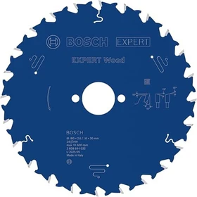 Bosch Professional Expert for Wood Kreissägeblatt 24Z, 180x1.6x30mm, 1 Stück