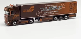 Herpa Scania CS 20 HD Kühlkoffer-Sattelzug TSU Bode