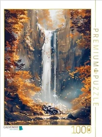 Calvendo Ein Motiv aus dem Kalender Titanen der Natur - Majestätische Wasserfälle im Anime - Stil
