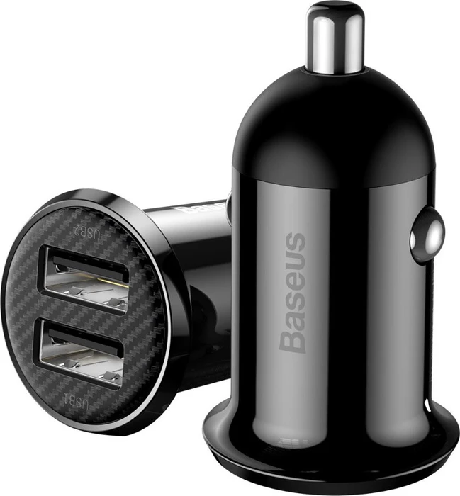 Baseus Grain Pro Car Charger schwarz