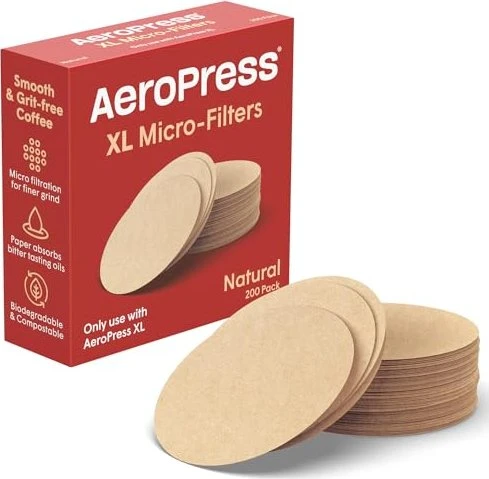 Aeropress AeroPress XL 200 Stück Micro Filter natur