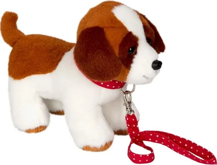 Coppenrath Lustige Tierparade - Welpe Luna mit Leine 20cm