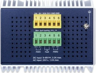 Planet IGS-6325 Industrial Railmount 2.5G Managed Switch, 16x RJ-45, 2x SFP