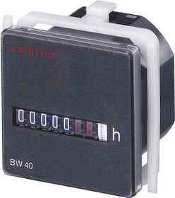 Hugo Müller Betriebsstundenzähler BW 40.18 24 V 50 Hz