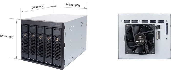 SilverStone Front Panel Storage FS305-E