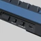Ducky OK-M-75, Black and Blue, KKT Red Wine Linear, USB/Bluetooth, DE Vorschaubild