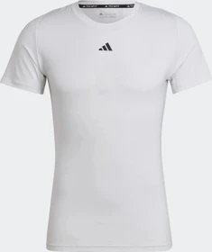 adidas Techfit Training Funktionsshirt kurzarm weiß (Herren)