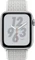 Apple Watch Nike+ Series 4 (GPS + Cellular) Aluminium 44mm silber mit Sport Loop weiß Vorschaubild
